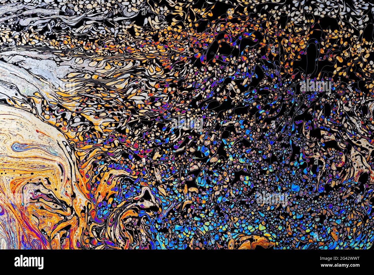 Art abstrait coloré Banque D'Images