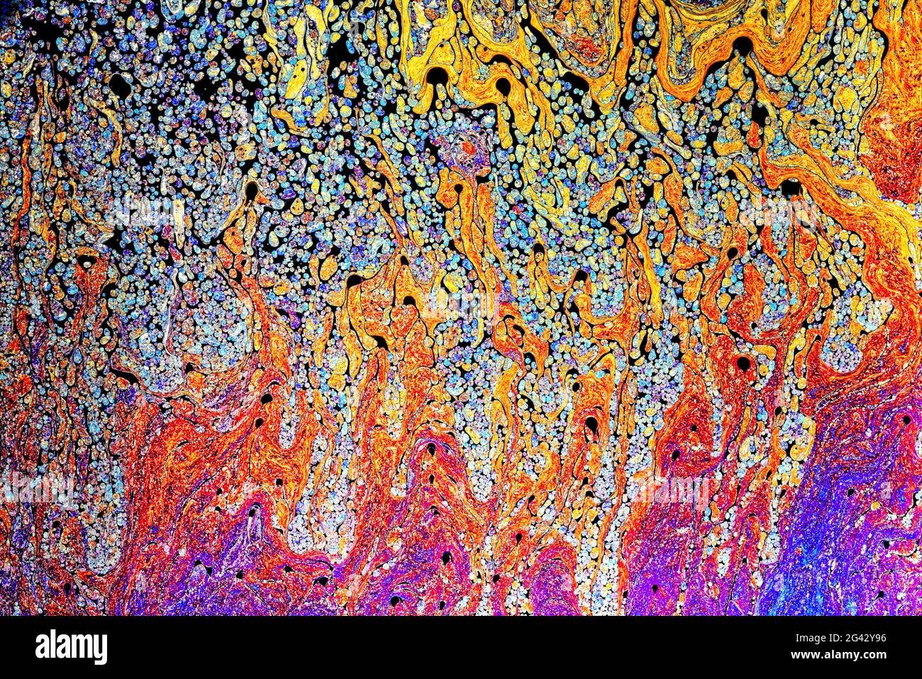 Art abstrait coloré Banque D'Images
