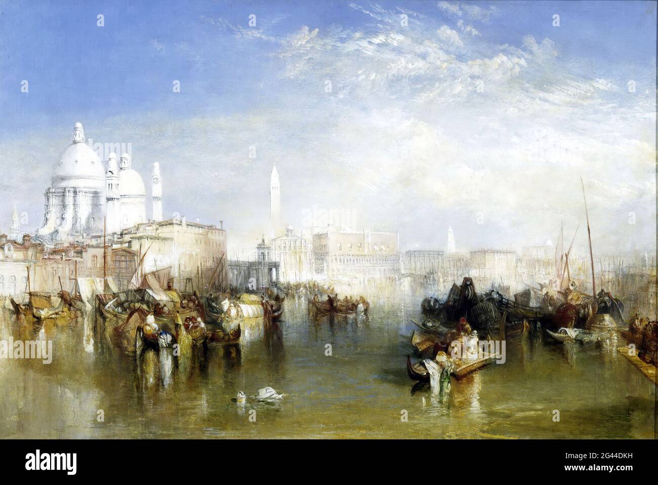 Joseph Mallord William Turner - Venise de la Giudecca Banque D'Images