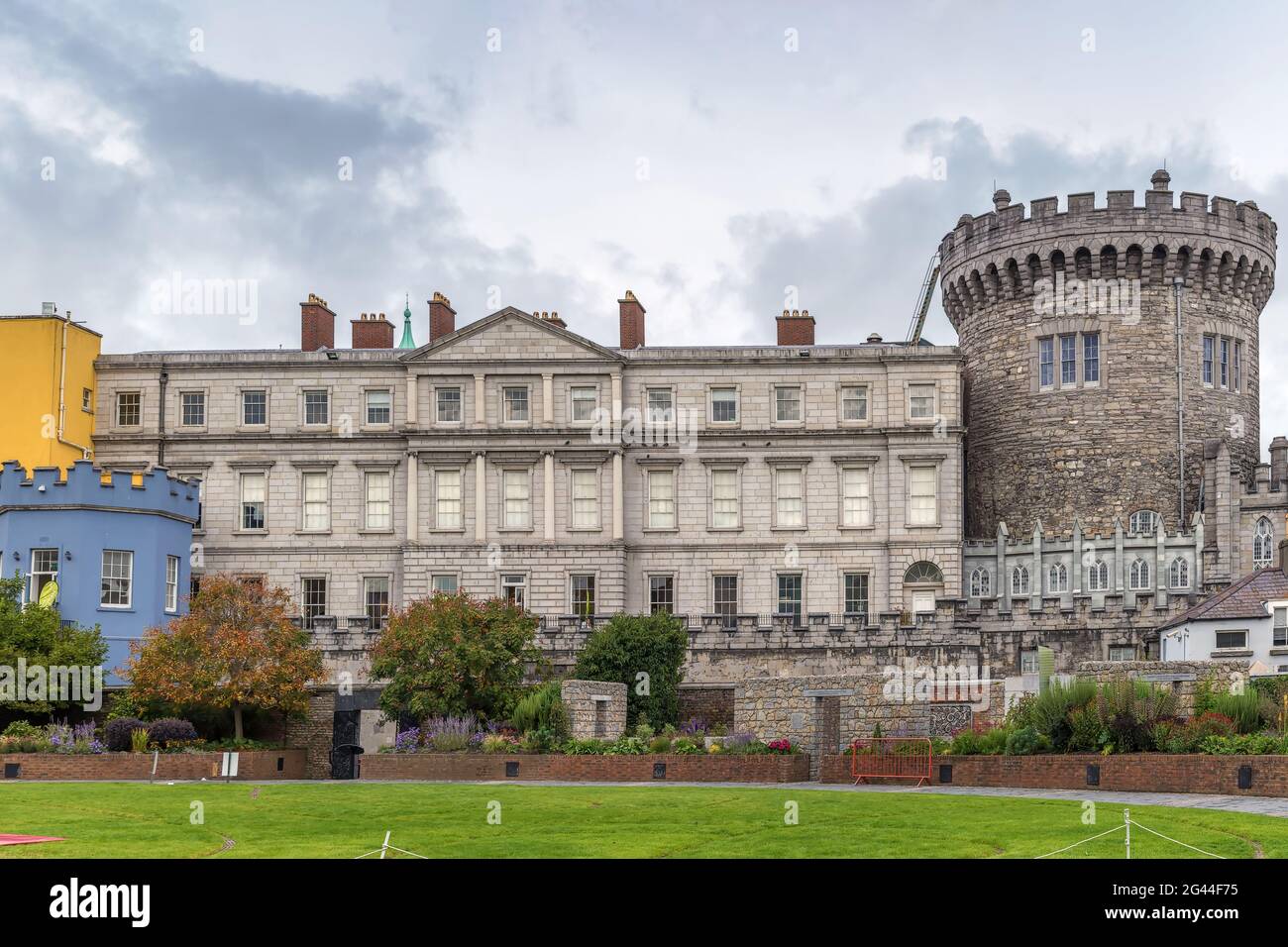 Château de Dublin, Irlande Banque D'Images