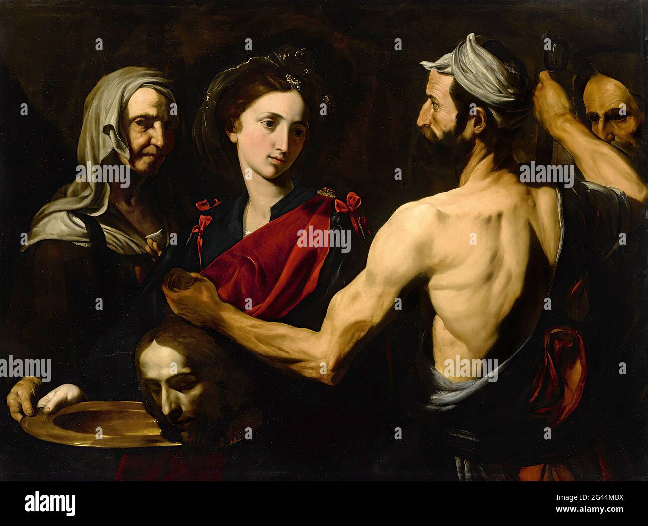 Salome with the head of saint john the baptist Banque de photographies et d’images à haute