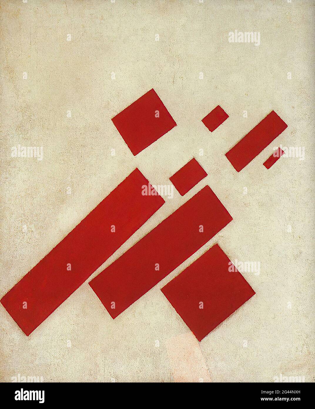 Kazimir Malevich - Supromatisme avec huit rectangles 1915 Banque D'Images