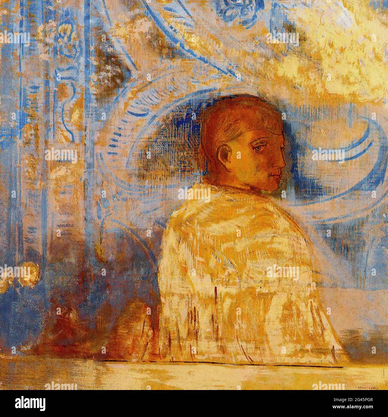 Odilon Redon - coup d'œil Banque D'Images