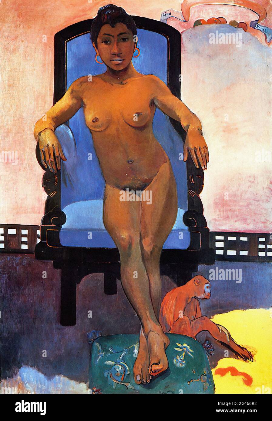 Paul Gauguin - Annah Javanais 1893 Banque D'Images