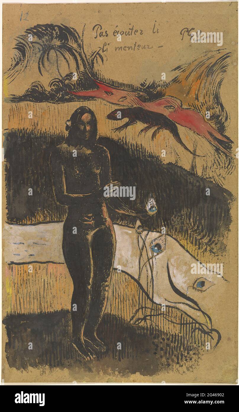 Paul Gauguin - Nave Nave Fenua Banque D'Images Paul Gauguin - Nave Nave Fenua Banque D'Images