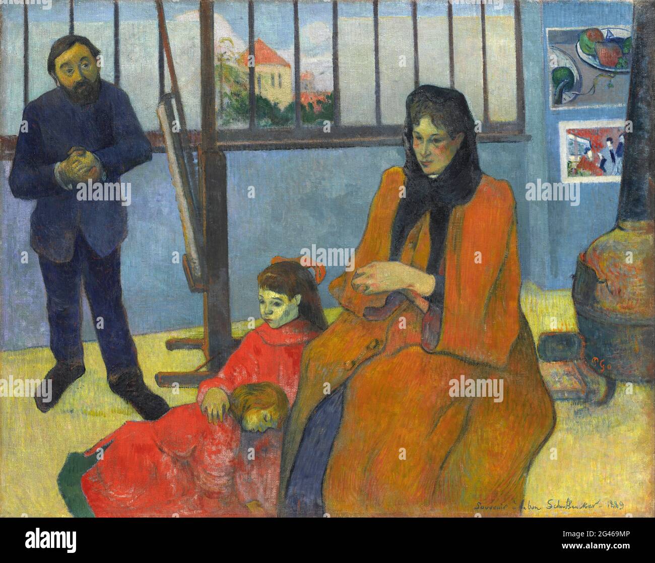 Paul Gauguin - Studio Schuffeneckers Banque D'Images Paul Gauguin - Studio Schuffeneckers Banque D'Images