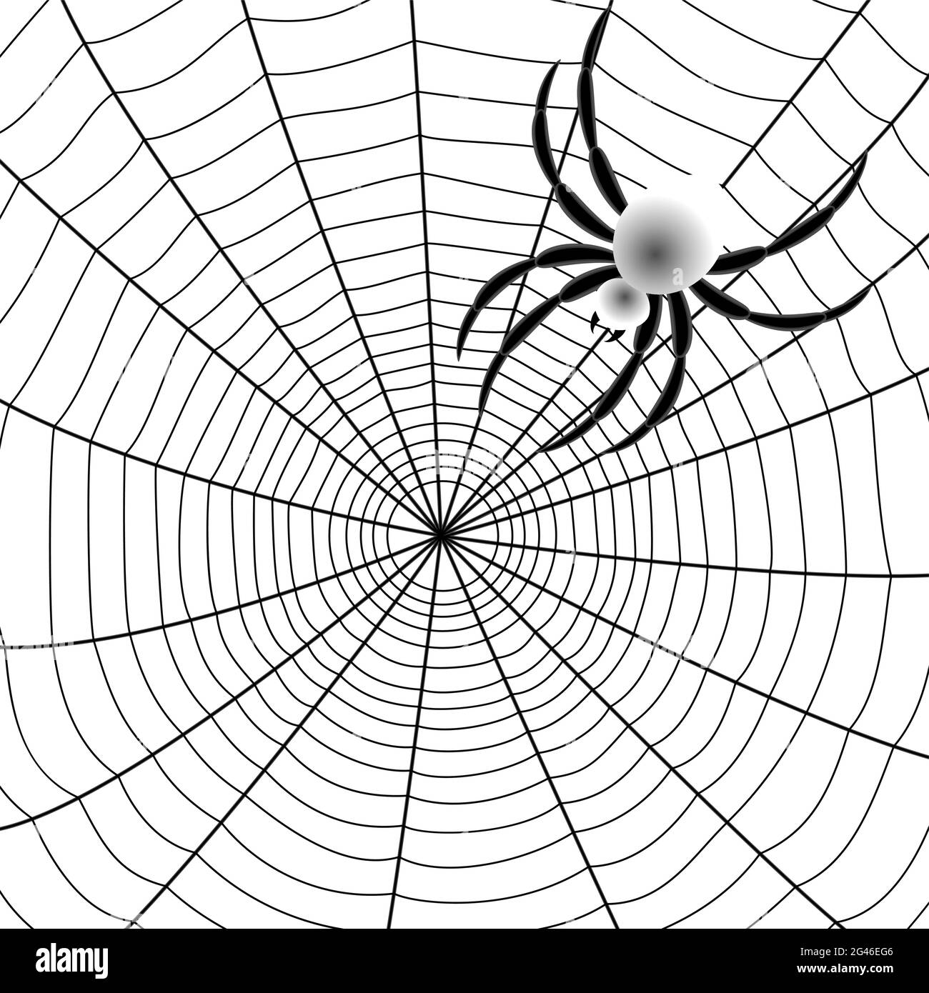 Toile D araignée Dessin Dessin abstrait toile d'araignée, illustration vectorielle EPS 8 Image Vectorielle Stock - Alamy