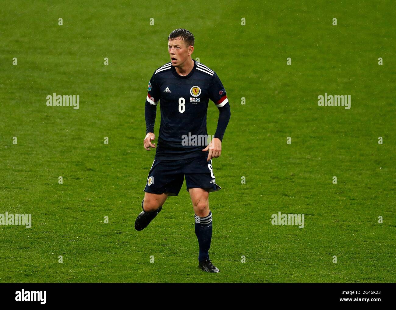 Stade Wembley, Londres, Royaume-Uni. 18 juin 2021. Championnats d'Europe de football 2021, Angleterre contre Ecosse; Callum McGregor of Scotland Credit: Action plus Sports/Alamy Live News Banque D'Images
