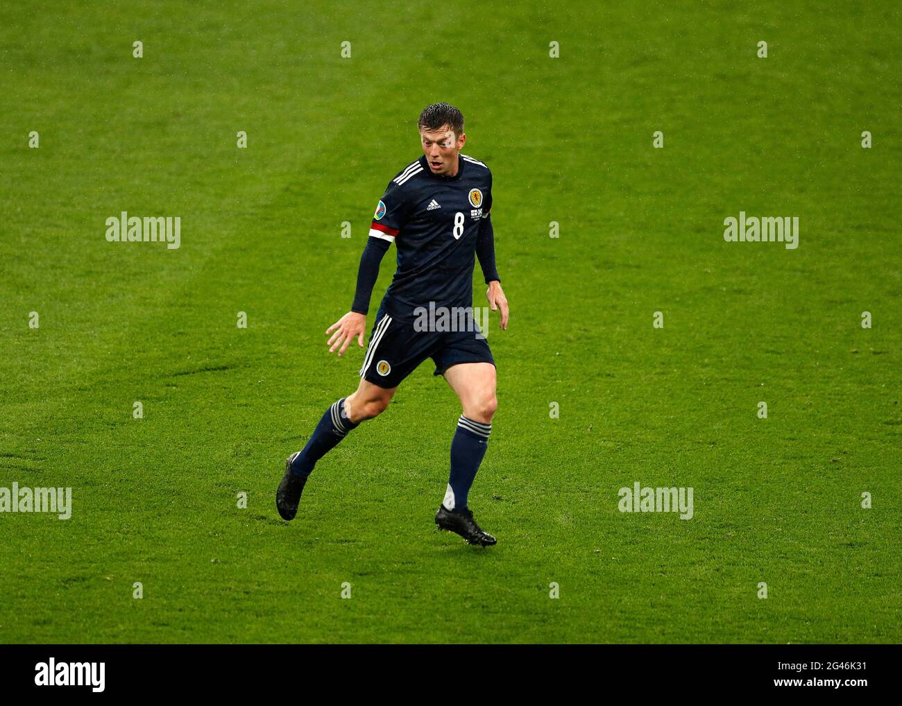 Stade Wembley, Londres, Royaume-Uni. 18 juin 2021. Championnats d'Europe de football 2021, Angleterre contre Ecosse; Callum McGregor of Scotland Credit: Action plus Sports/Alamy Live News Banque D'Images