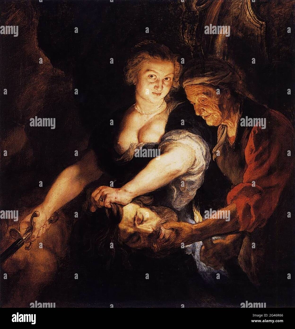 Peter Paul Rubens - Judith Head Holofernes 1616 Banque D'Images