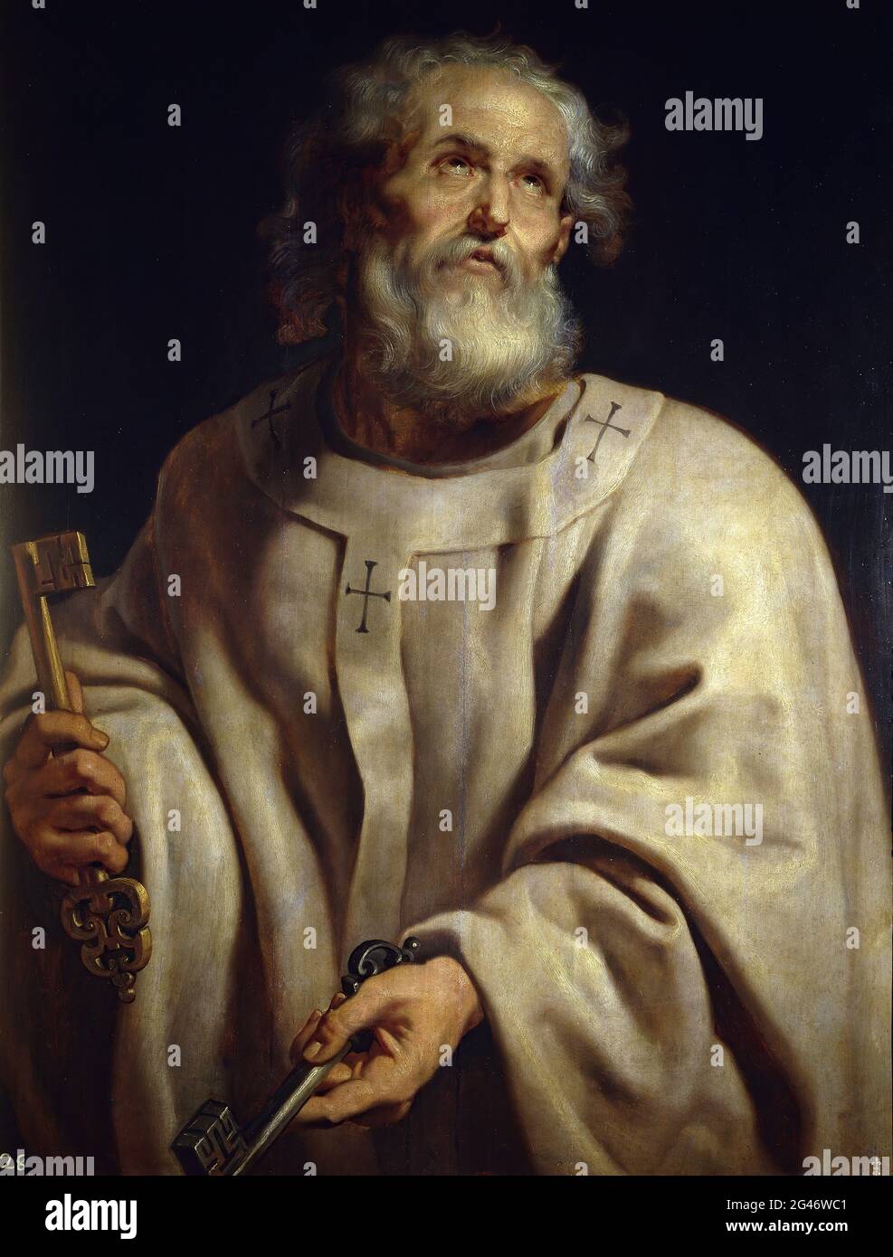 Peter Paul Rubens - Saint Peter 02 Banque D'Images