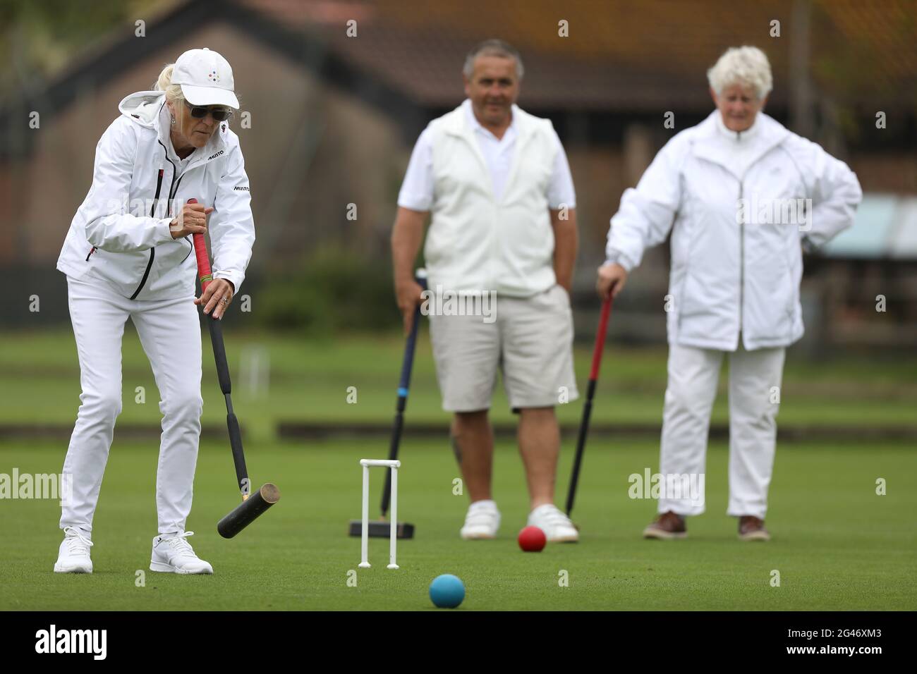 Pelouse de croquet Banque de photographies et d’images à haute