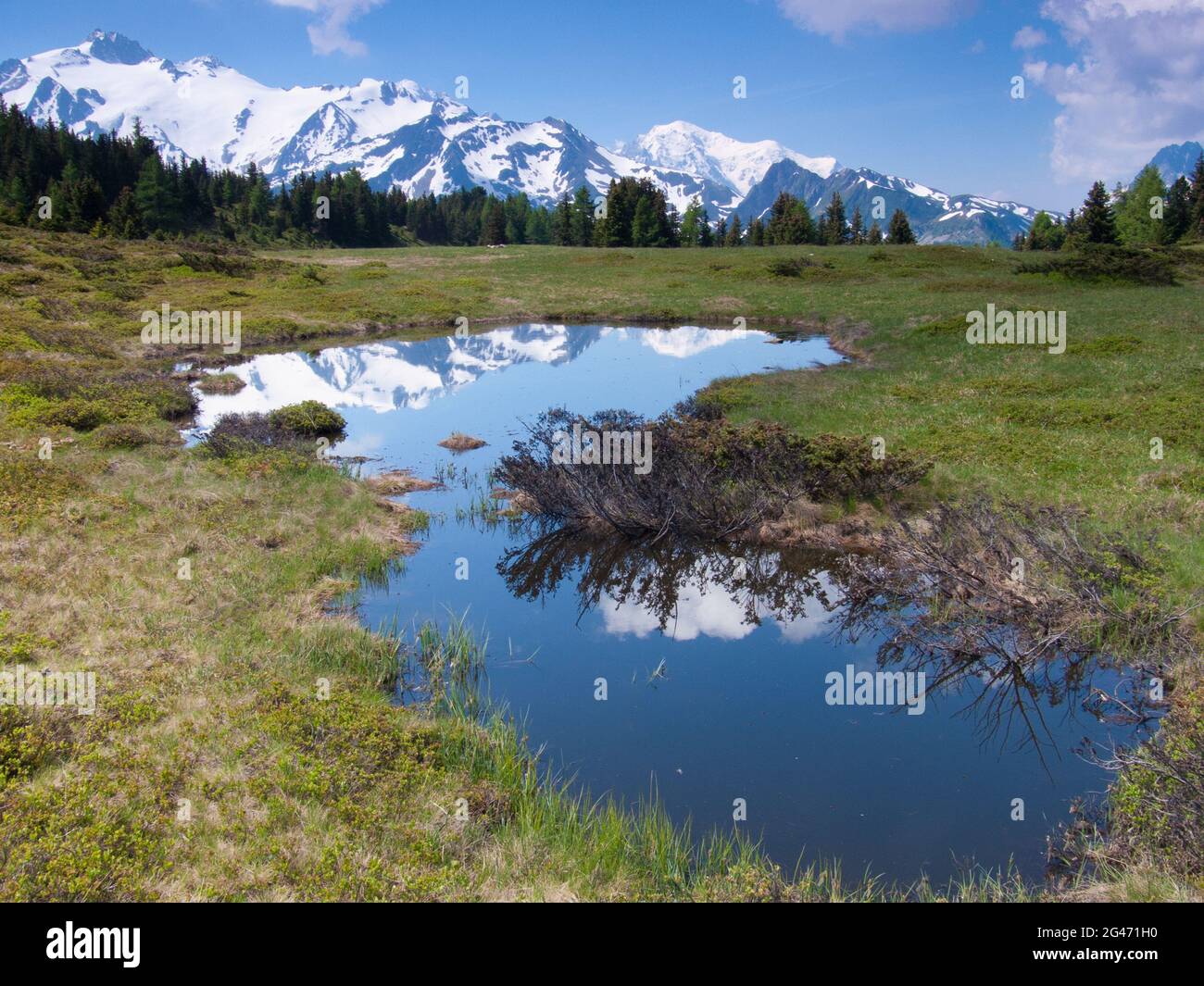 Col d'arpille Banque D'Images
