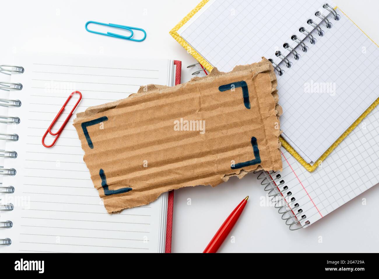 Perpective colorée, pensée positive, inspirations d'idées créatives, contemplation gaie, Bright Lively Workplace Designs, FL Banque D'Images