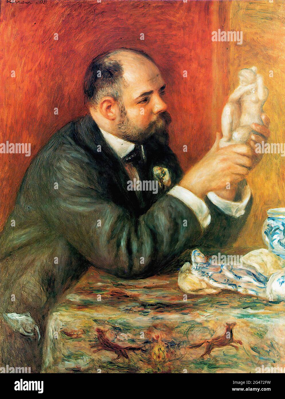 Pierre-Auguste Renoir - Ambroise Volard 1908 Banque D'Images