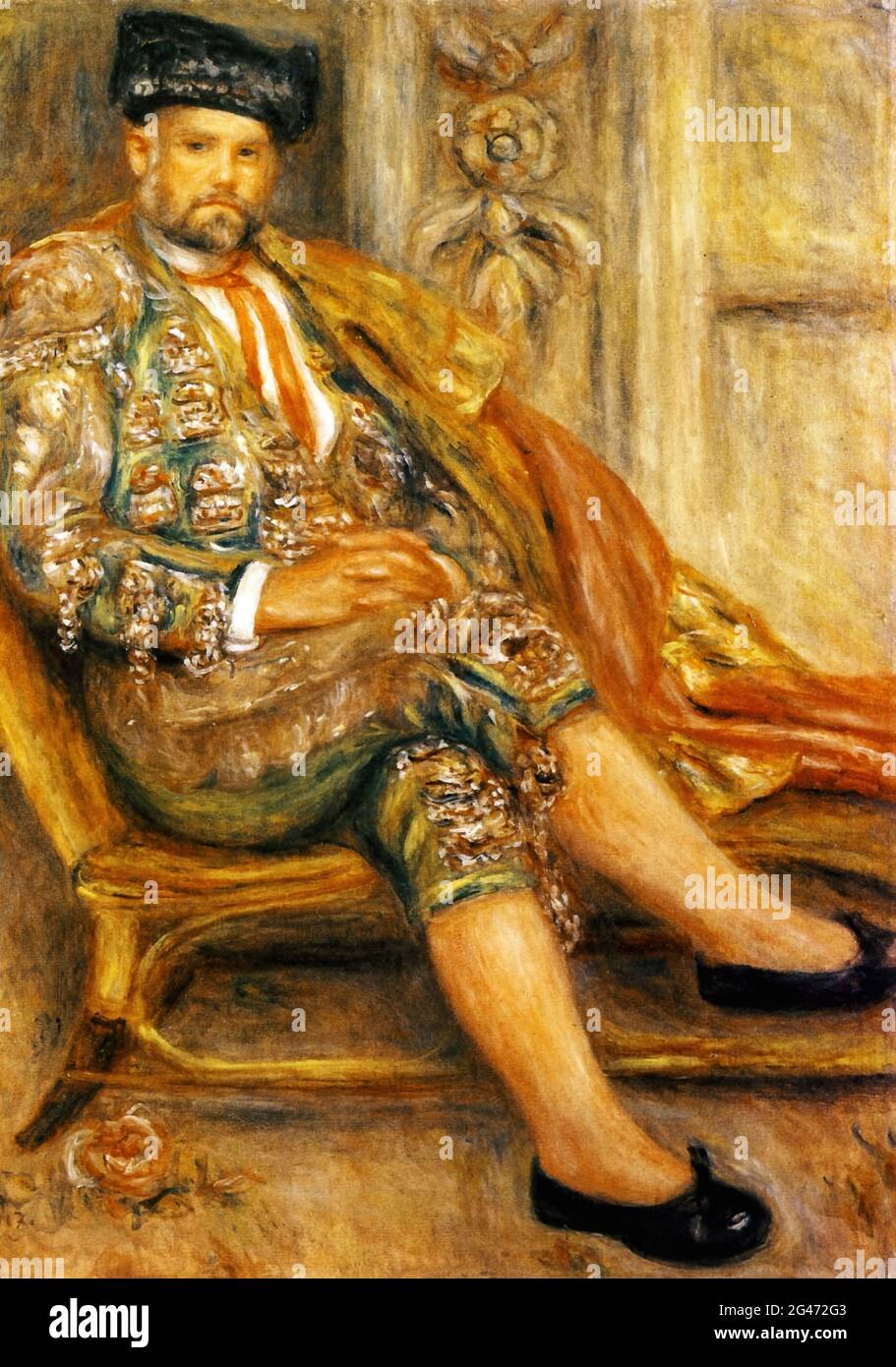 Pierre-Auguste Renoir - Ambroise Volard Portrait Banque D'Images