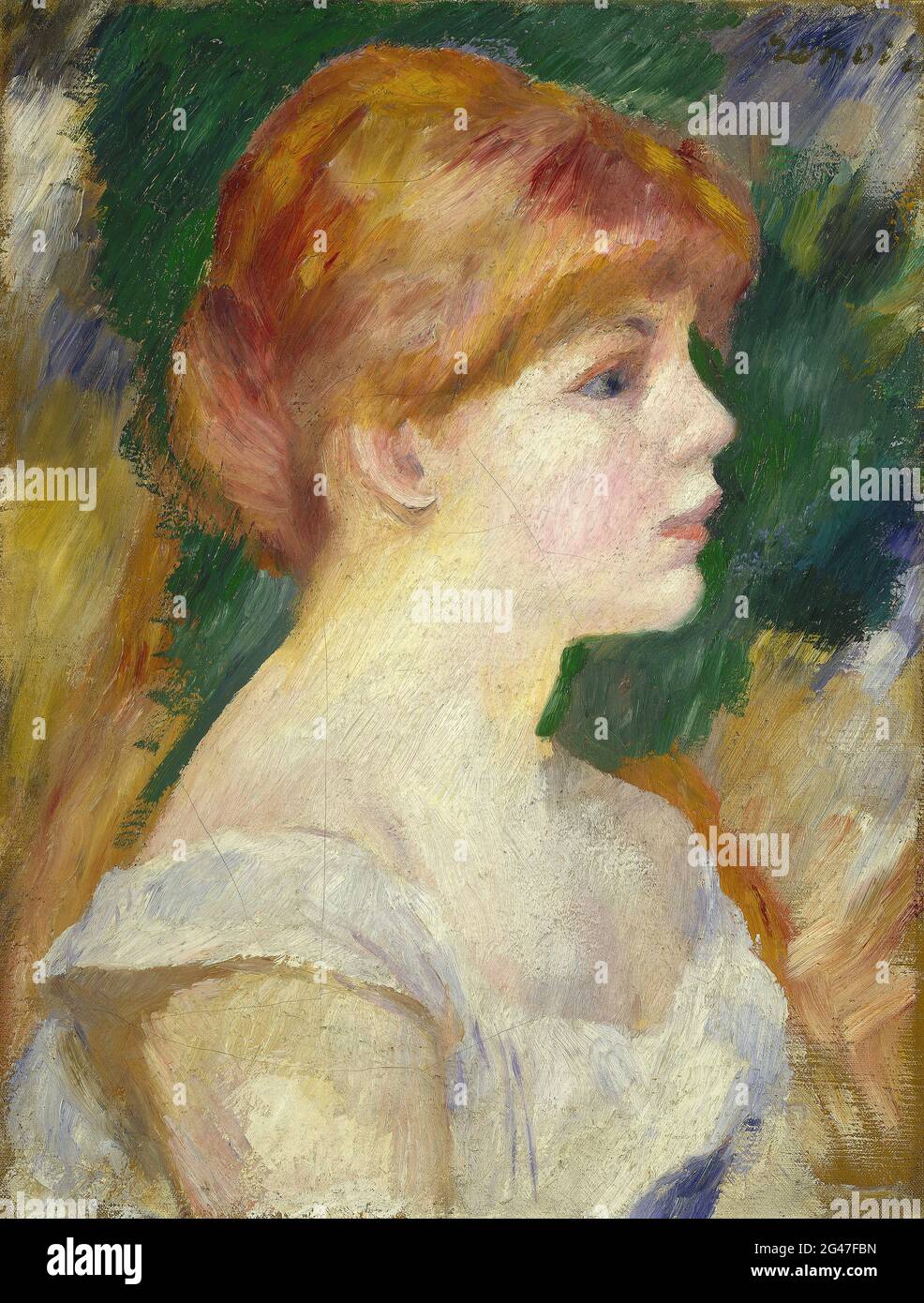 Pierre-Auguste Renoir - Suzanne Valadon Banque D'Images