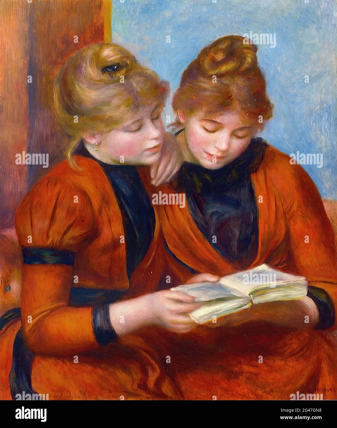 Pierre-Auguste Renoir - deux Sœurs 1889 Banque D'Images