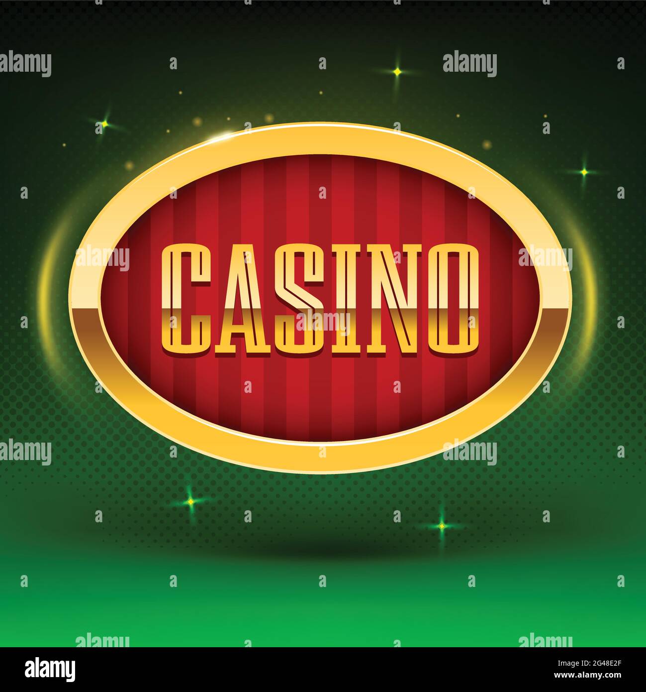 Cadre lumineux rétro brillant, avec écran lumineux et texte du Casino sur fond rouge nu. Bannière de Casino sur un panneau d'affichage rétro brillant. Vecteur illust Illustration de Vecteur