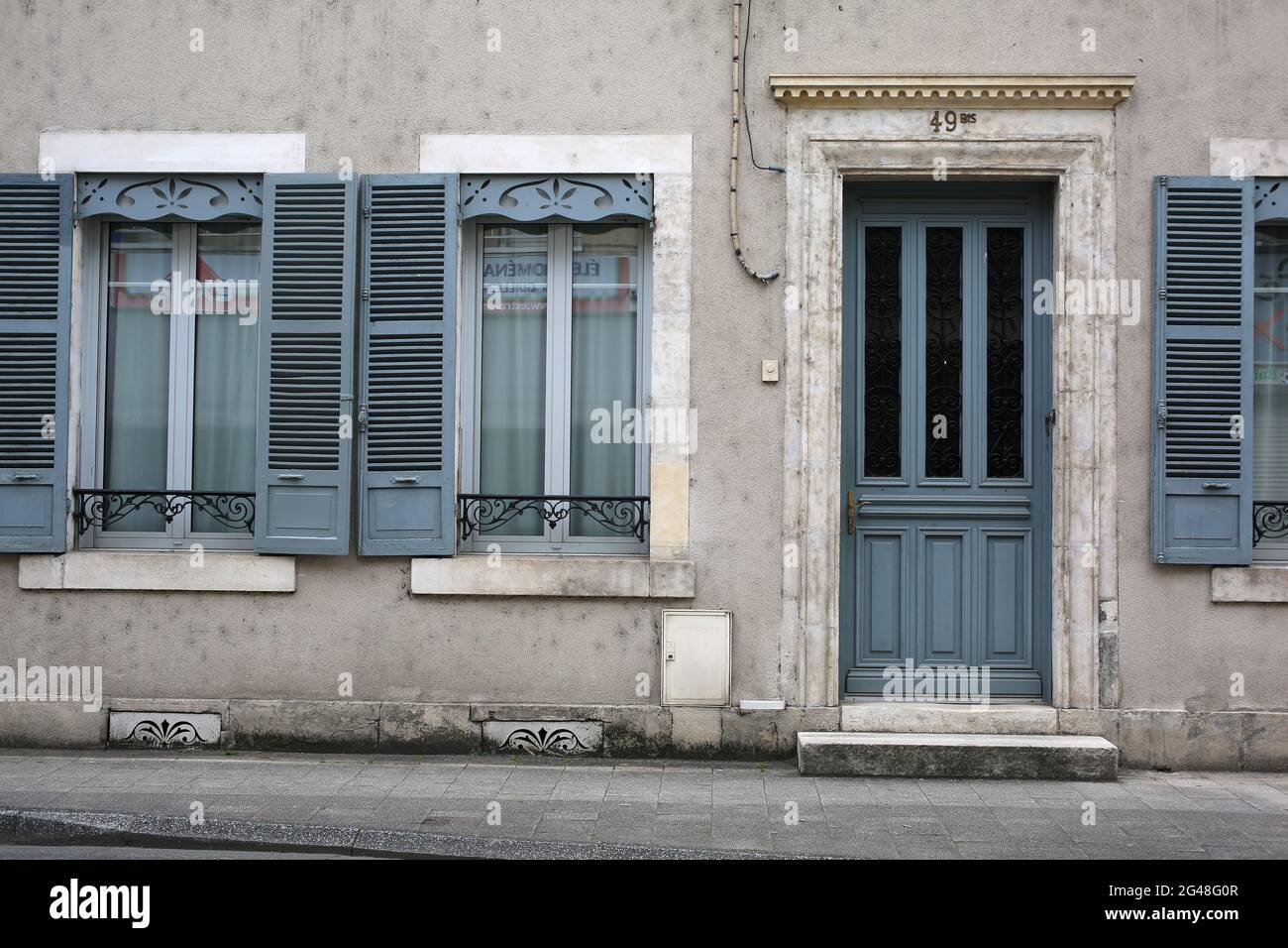 Argenton-sur-Cruese, Indre, France Banque D'Images