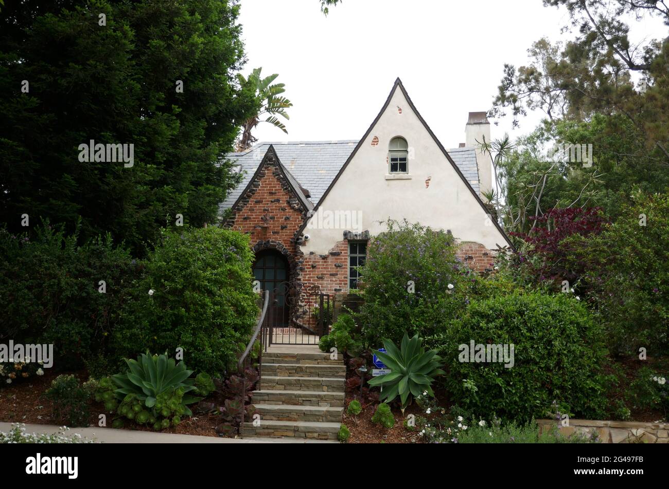 Santa Monica, Californie, États-Unis 18 juin 2021 UNE vue générale de l'atmosphère de l'ancienne maison/maison de l'actrice Susan Anspach au 473 16th Street à Santa Monica, Californie, États-Unis. C'est la maison où Susan a eu un mécontentement très public au sujet de la propriété de son ancien acteur Jack Nicholson. Photo par Barry King/Alay stock photo Banque D'Images