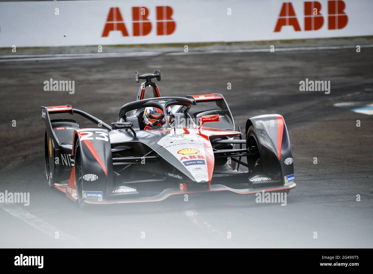 23 Buemi Sebastien (Itere), Nissan e.dams, Nissan IM02, action pendant le Puebla ePrix 2021, 5e réunion du Championnat du monde de Formule E 2020-21, sur l'Autodromo Miguel E. Abed du 18 au 20 juin, à Puebla, Mexique - photo Xavi Bonilla / DPPI / LiveMedia Banque D'Images