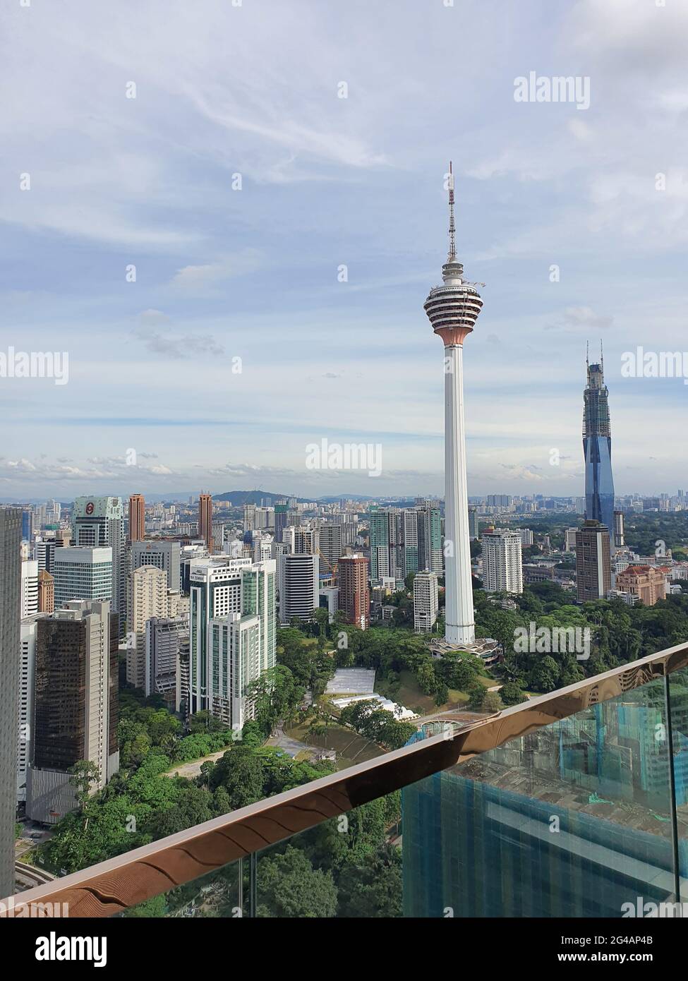 Vue sur la ville de Kuala Lumpur Banque D'Images