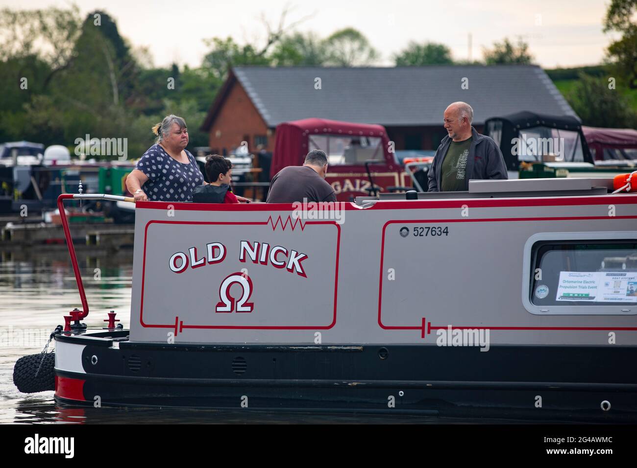 Spa et canal de Droitwich Banque D'Images