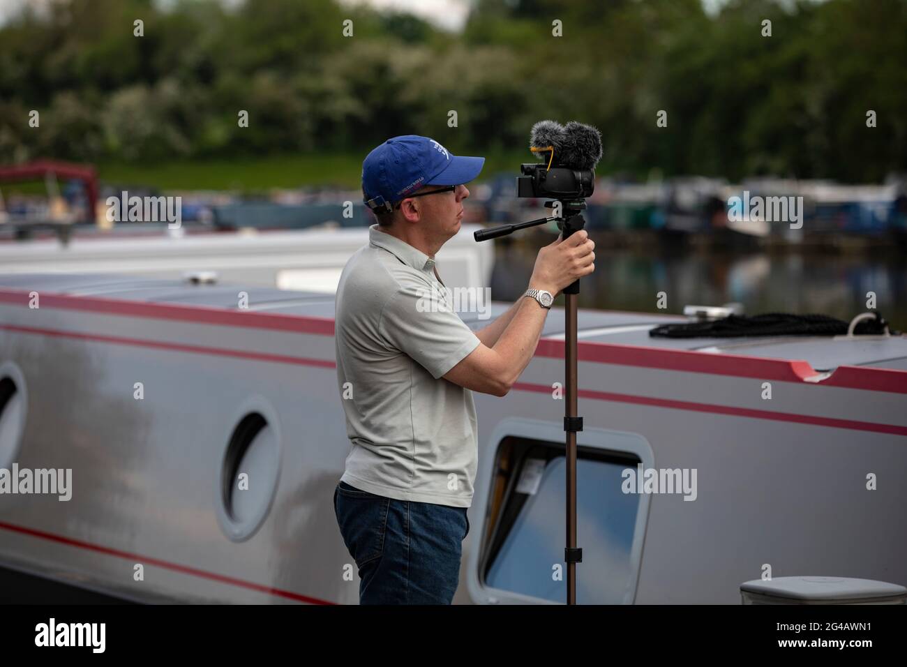 Spa et canal de Droitwich Banque D'Images
