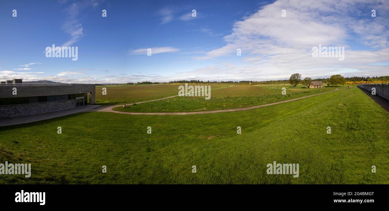 Culloden Moor fut le site de la bataille de Culloden en 1746, près d'Inverness, en Écosse, au Royaume-Uni Banque D'Images