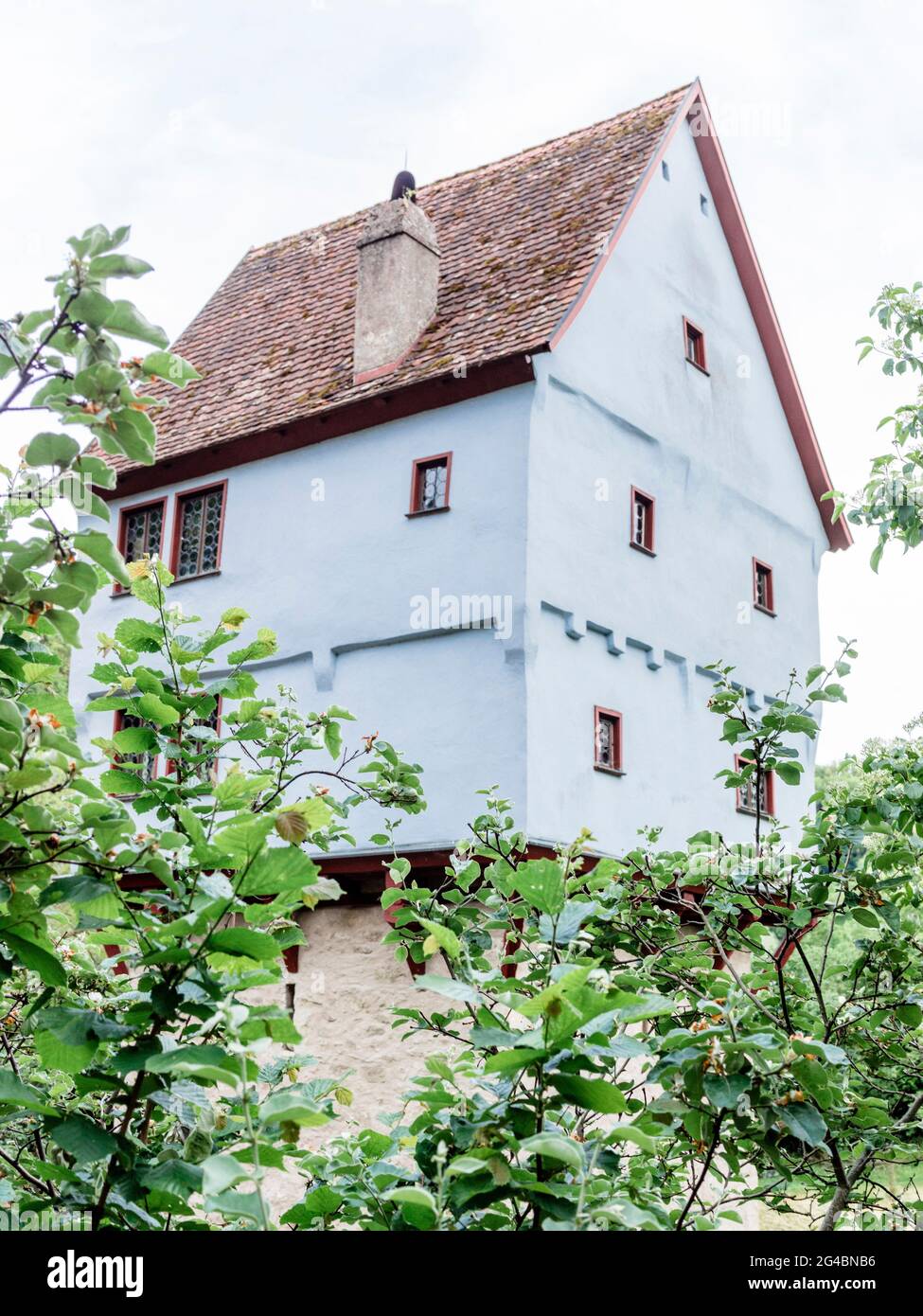 Rothenburg ob der Tauber, Franconie/Allemagne : Toplerschlösschen Banque D'Images