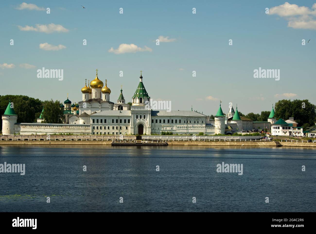 Monastère d'Ipatiev dans la région de Kostroma. Banque D'Images