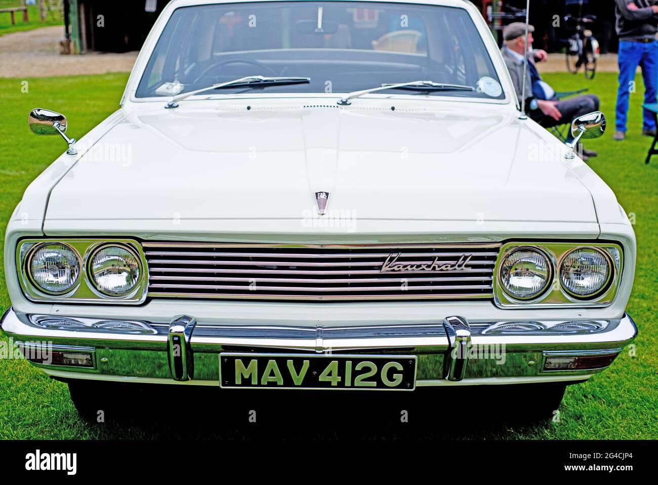 1969 Vauxhall Cresta, Murton Park Farm Museum, Murton, North Yorkshire, Angleterre Banque D'Images