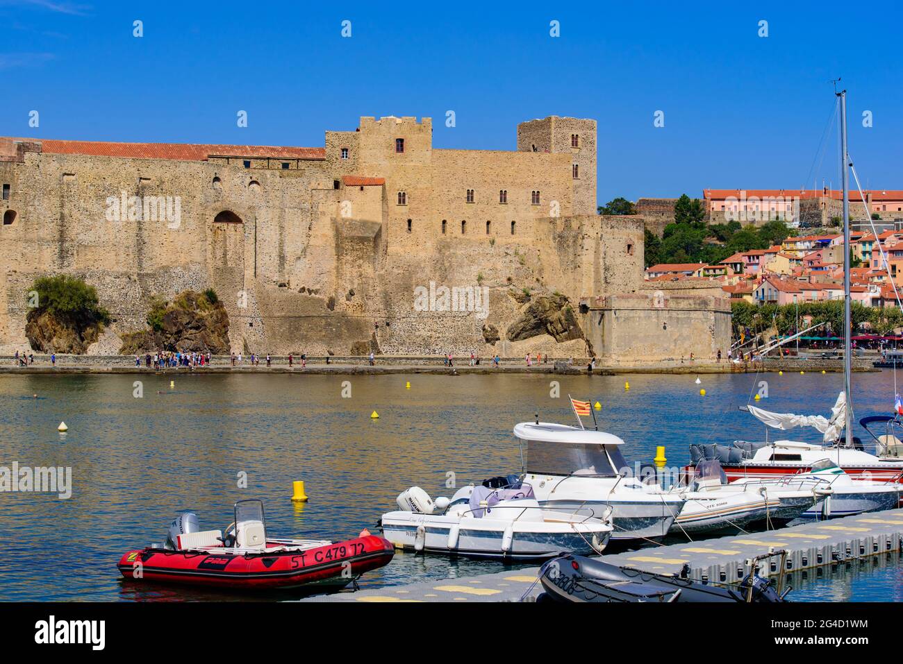 Château Royal de Collioure, château royal français de la ville de