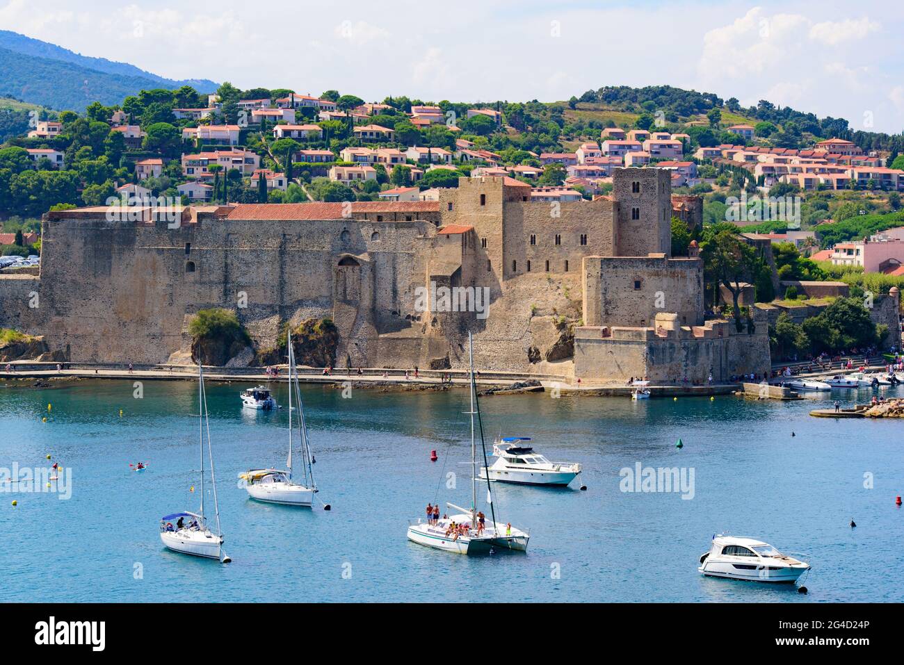 Château Royal de Collioure, château royal français de la ville de
