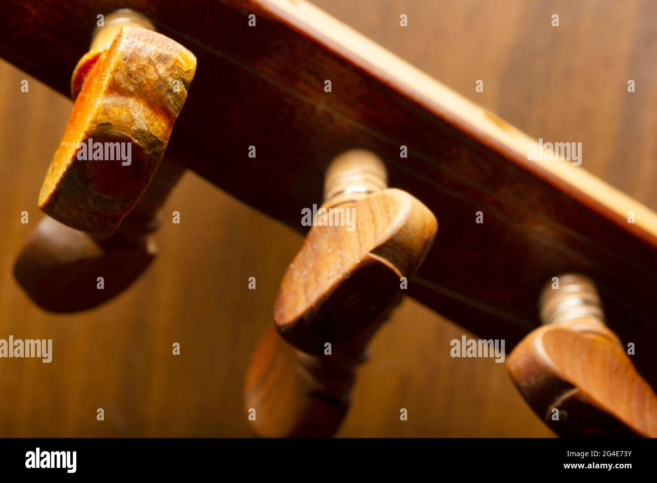 Saz baglama instrument de musique turc. Musique ethnique Anatolie. Banque D'Images