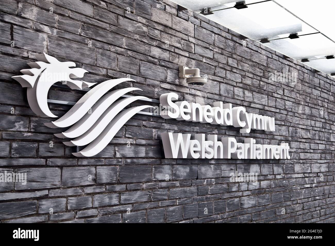 Parlement gallois (Senedd Cymru) Banque D'Images