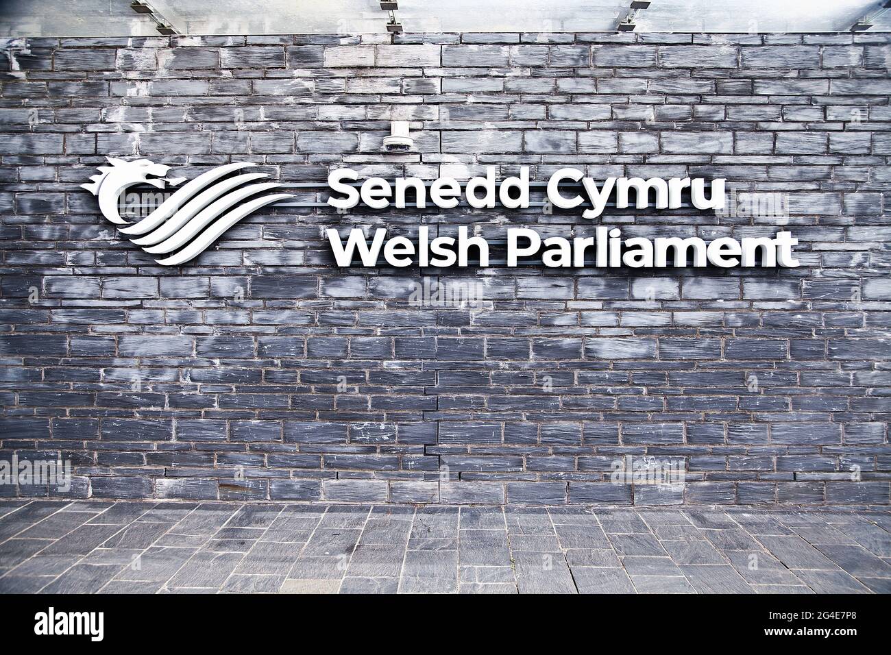 Parlement gallois (Senedd Cymru) Banque D'Images