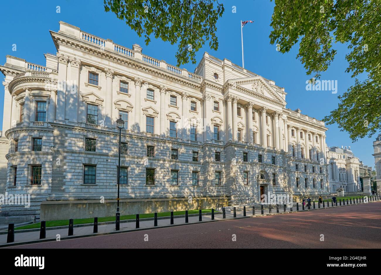 HM Treasury Building Trésor du Royaume-Uni Banque D'Images