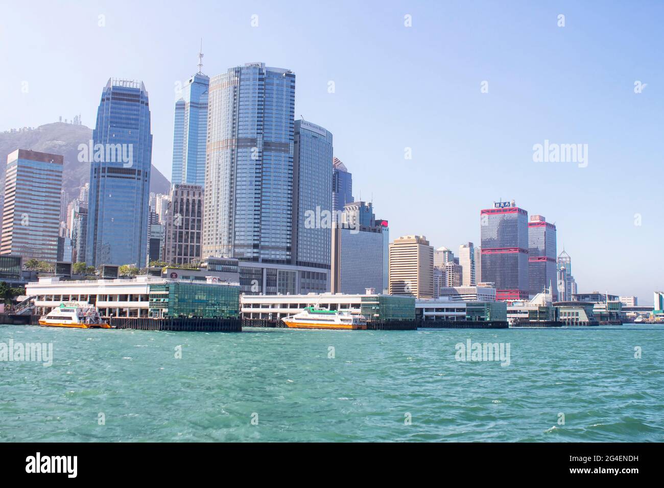 Architecture de Hong Kong City Banque D'Images