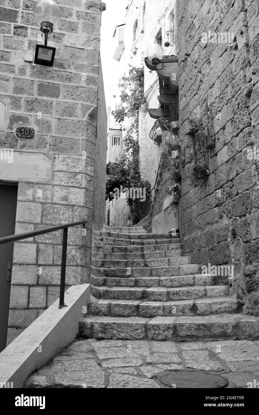 Tel Aviv, Israël, la vieille ville de Jaffa Banque D'Images