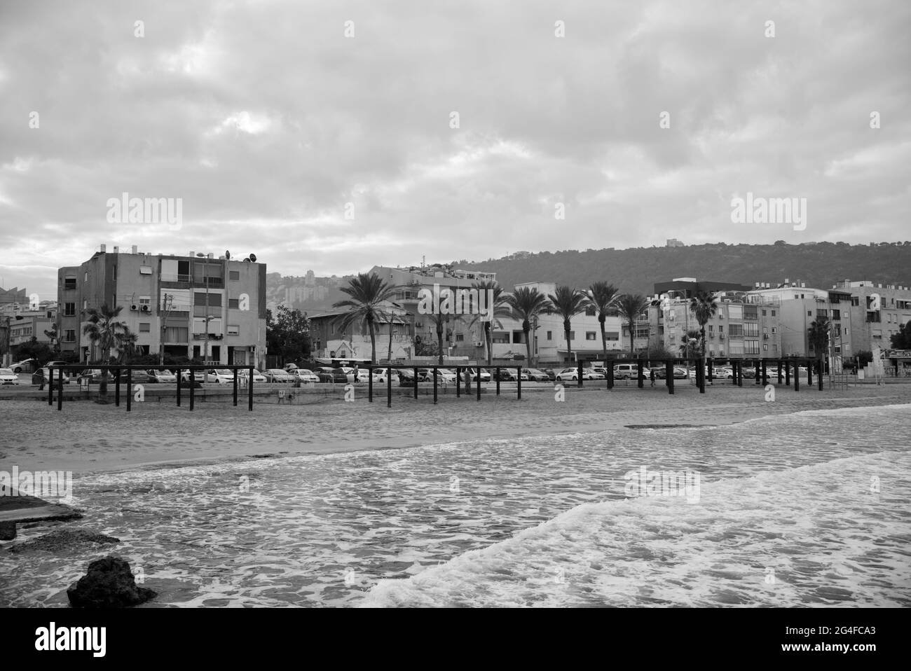 Bat Galim, Haïfa, Israël Banque D'Images