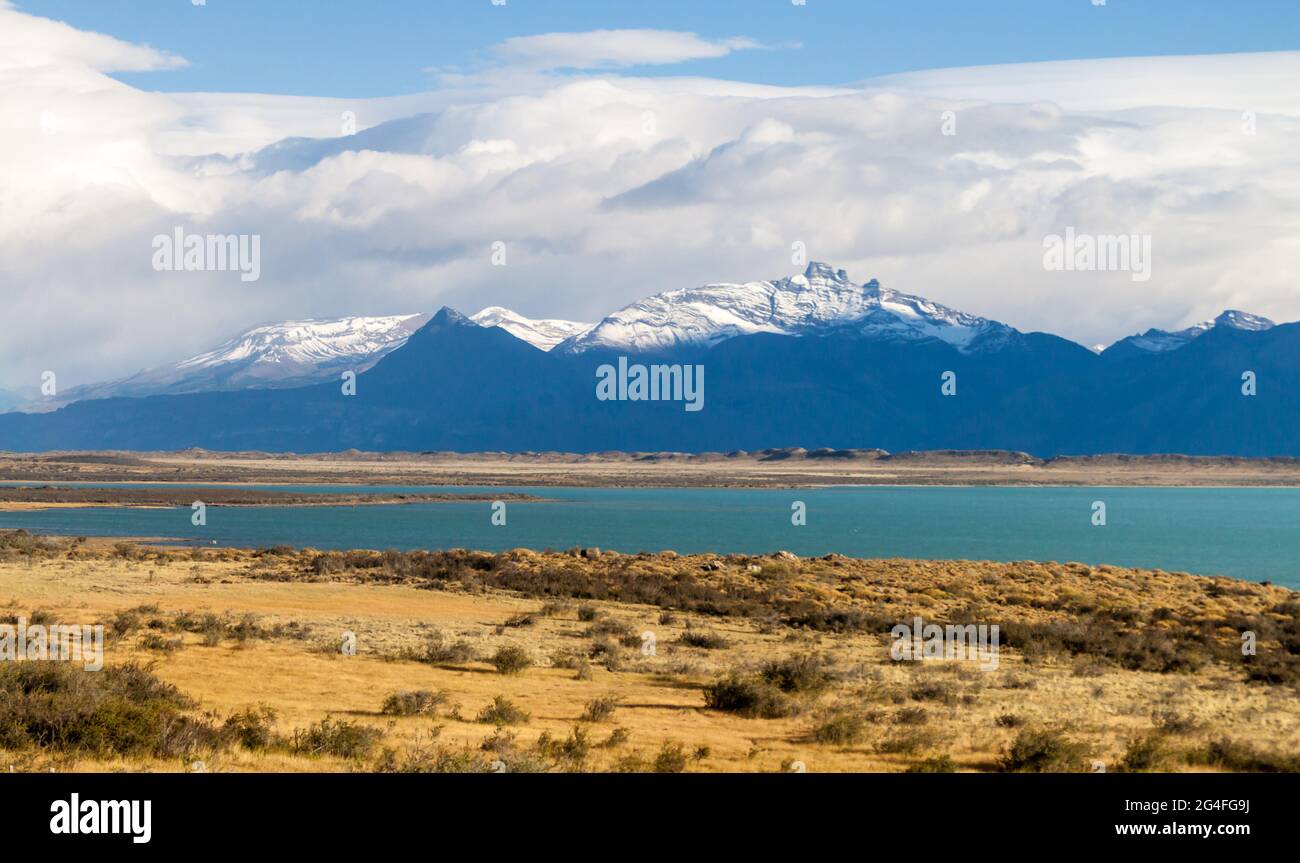 Montagnes en Patagonie, Argentine Banque D'Images