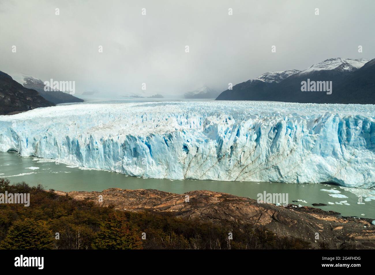 Glacier Perito Moreno dans le parc national de Los Glaciares, Argentine Banque D'Images