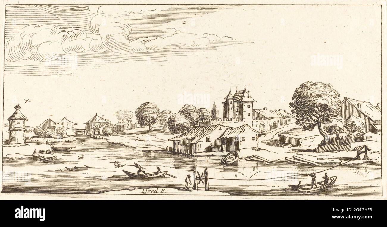 Paysage, à partir de 1635. Banque D'Images