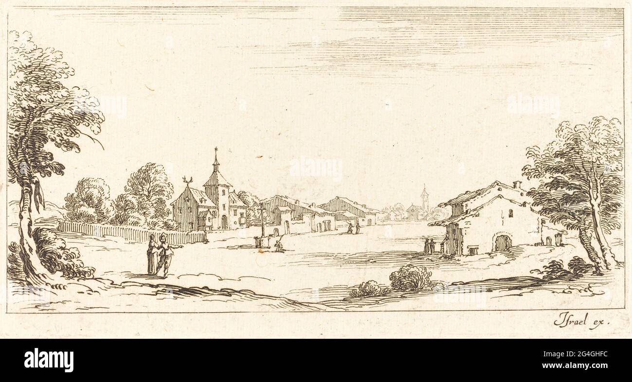 Paysage, à partir de 1635. Banque D'Images