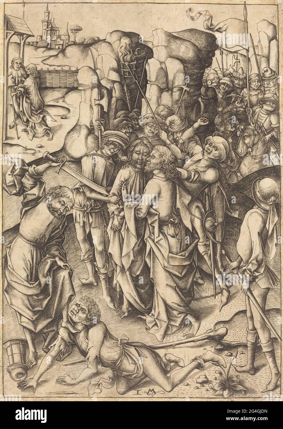 La trahison, c. 1480. Banque D'Images