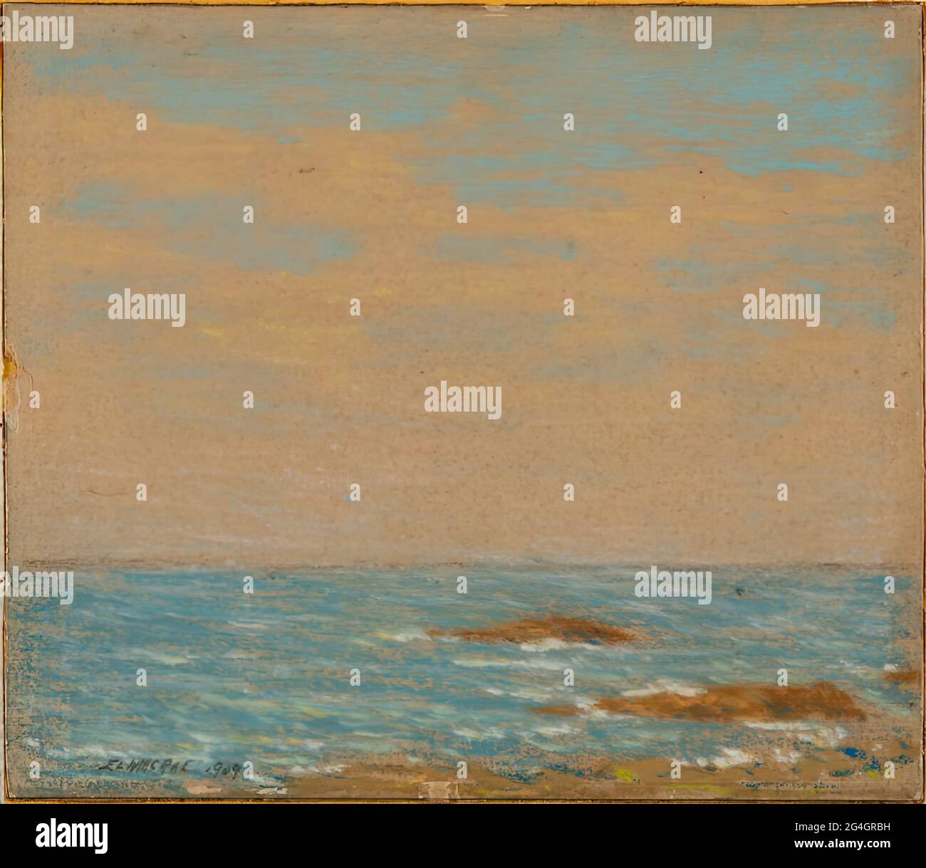 Seascape, 1909. Banque D'Images