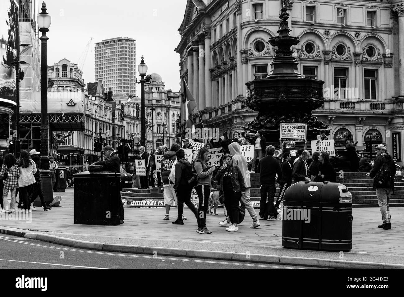 London Leicester Square et West End Banque D'Images