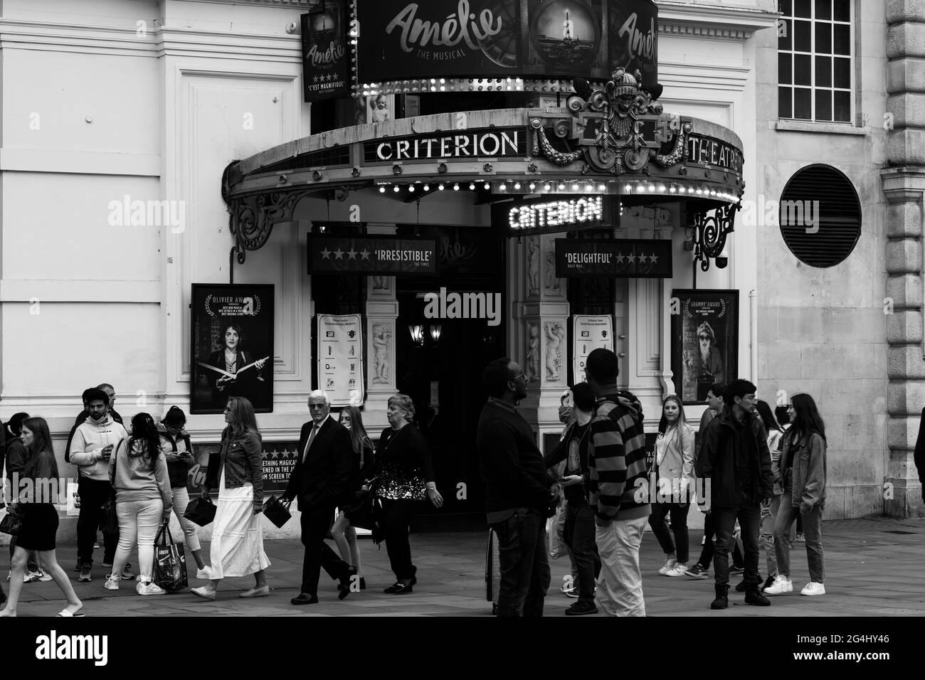 London Leicester Square et West End Banque D'Images